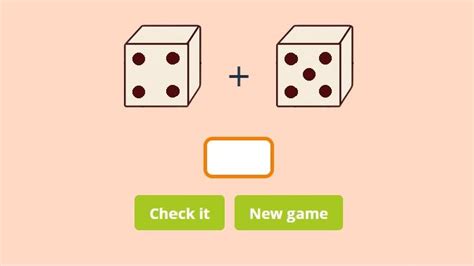 Dice Addition Games For Kindergarten And Grade 1 Free Multiplication