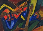 MoMA | The Collection | Karl Schmidt-Rottluff. Pharisees. 1912
