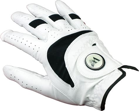 Amazon Com Truegrip Golf Glove With Magnetic Ball Marker White