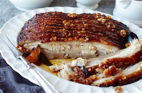 Slow Cooked Pork Belly In Cider Gravy British Recipes Goodtoknow