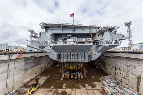 Awe Inspiring Images From Underneath A Well Worn Uss Nimitz The Navy S Oldest Carrier