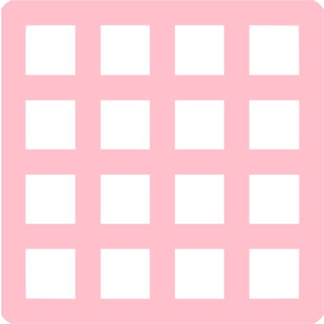 Pink Grid Icon Free Pink Grid Icons