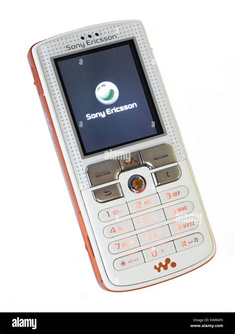 Sony Ericsson W800 Walkman Mobile Phone Released In 2005 Stock Photo