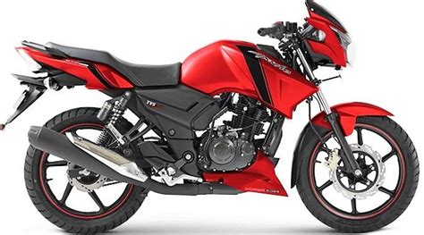 In the new tvs apache rtr160 4v, they have added front telescopic suspensions which have oil seal cover as standard, something very helpful as we live in a the bike has 270mm front disc brake & on the rear, there is a 200 mm disc brake. TVS Apache RTR 160 Matte Red Rear Disc Price India ...