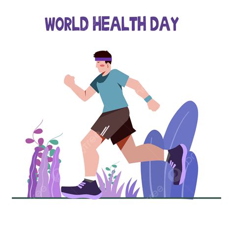 World Health Day Vector Hd Images Flat Illustration Of World Health