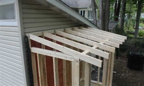 How To Diy Shed Roof Framing Step By Step Guide