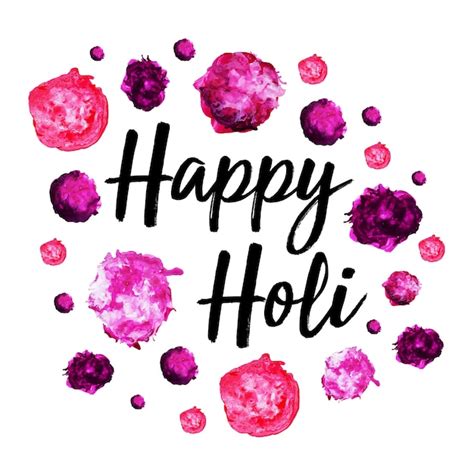 Free Vector Watercolor Holi Background