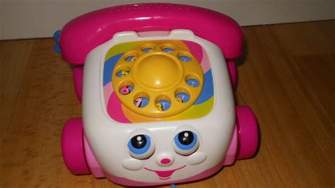 Fisher Price Brilliant Basics Chatter Telephone Toy Review Youtube