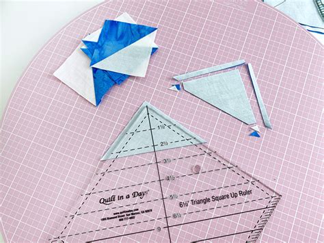 6 12 Triangle Square Up Ruler By Quilt In A Day 735272020103 Quilt