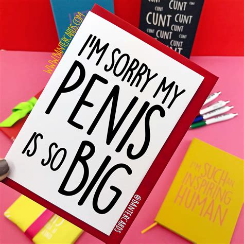 Boobs Dicks And Fanny Banter Banter Cards Rude Cards Funny Cards