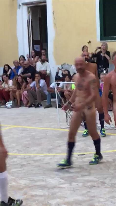 Naked Football In Italy Thisvid Com