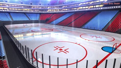 Ice Hockey Arena 3d Turbosquid 1180363