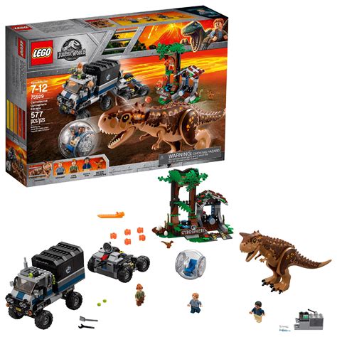 Lego Jurassic World Carnotaurus Gyrosphere Escape 75929