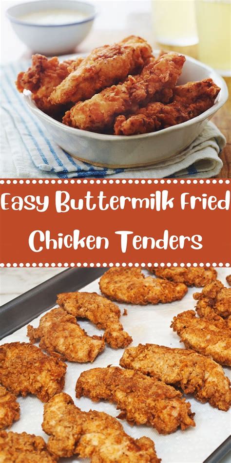 Best buttermilk fried chicken tenders from southern fried chicken tenders recipe buttermilk. Easy Buttermilk Fried Chicken Tenders - Kwici