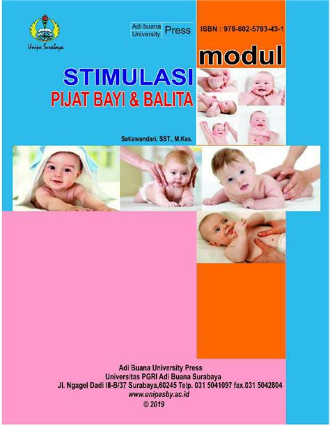 Pdf Modul Stimulasi Pijat Bayi Dan Balita