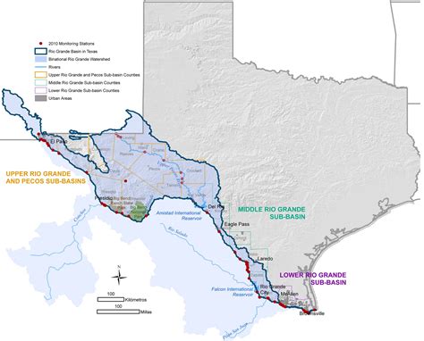 Texas Clean Rivers Program Study Area