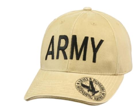 Army Vintage Khaki Deluxe Low Profile Baseball Cap