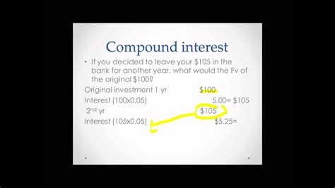 Present Value Future Value And Compounding Made Easy Youtube