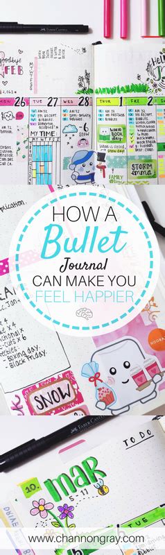3 Reasons Why A Bullet Journal Will Make You Feel Happier Channon Gray
