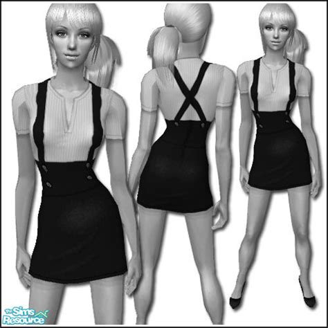 The Sims Resource High Waisted Skirt Mesh