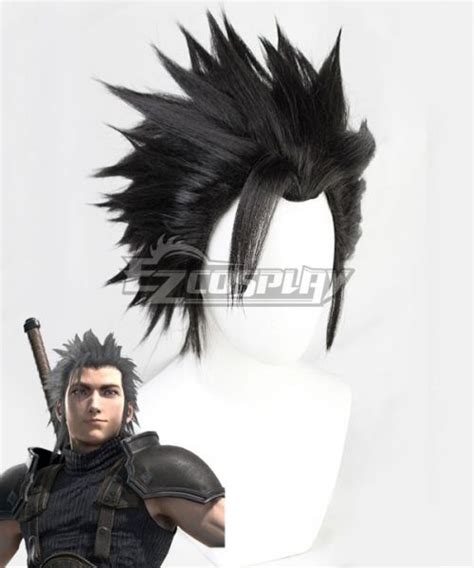 Final Fantasy Vii Remake Ff7 Zack Fair Black Cosplay Wig Zack Fair