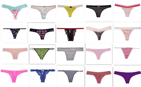 Uwoceka Sexy Thongs For Womenvarity Of T Backs Underwear Pack G