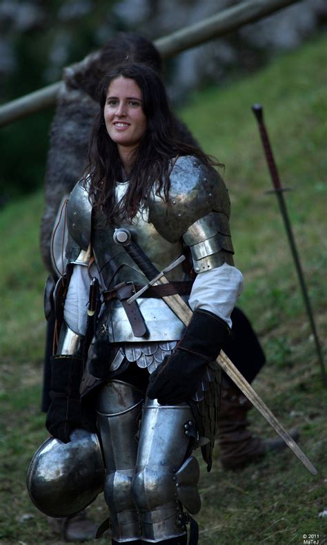 Woman In Plate Armor Warrior Woman Female Armor Female
