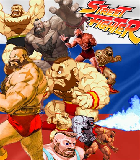 Street Fighter Zangief By Denderotto On Deviantart