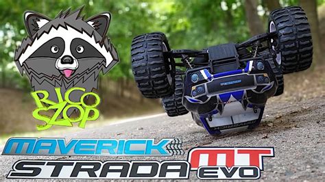 Model Monster Truck Rc Maverick Strada Mt Część 2 Youtube