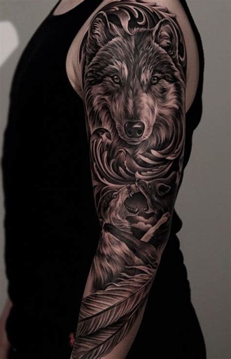 50 Wolf Tattoo Ideas Because If You Live Among Wolves You Have To Act Like A Wolf