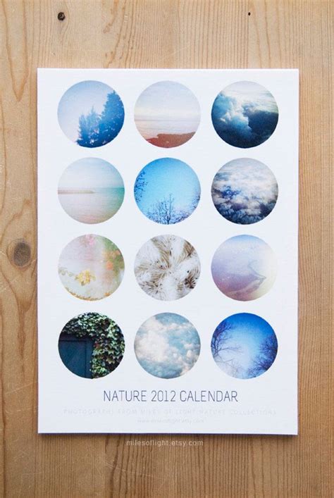 Nature Calendar Nature Calendar Calendar Design Art School Kids
