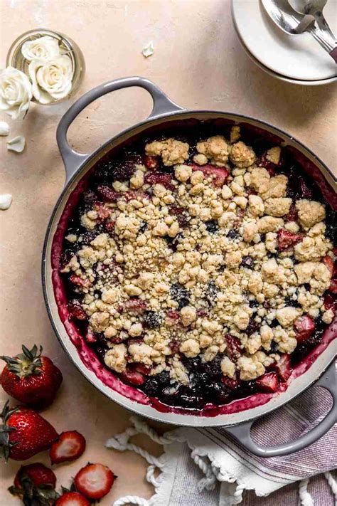 Mixed Berry Crumble Kj And Company