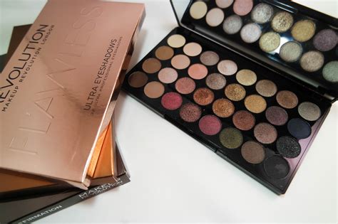 Makeup Revolution Ultra Eyeshadow Palette In Flawless Swatches Sœurs De Luxe