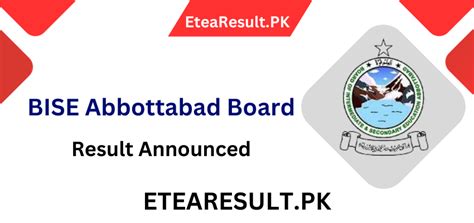 Bise Abbottabad Hssc Result 2023 By Roll Number And Name