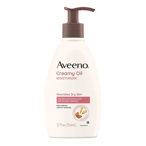 Aveeno Creamy Moisturizing Body Oil For Dry Skin 12 Fl Oz2 Packs