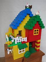 Lego duplo bricks attract the attention from the youngest by their bright colors and the building possibilities. Haus Aus Duplo Lego Kreativ Lego Duplo Bauanleitung Und Lego