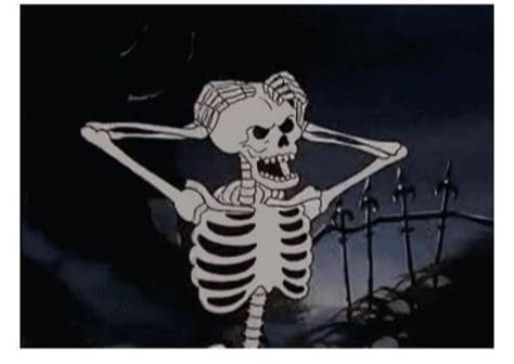 Blank Skeleton Memes For Spooktober Templates Angry Skeleton Comics