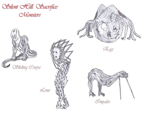 Silent Hillsacrifice Monsters By Amazonne On Deviantart