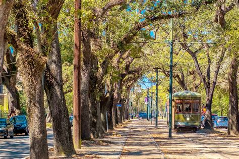 St Charles Avenue In New Orleans A Tranquil Slice Of Historic New