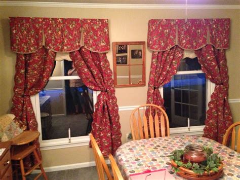 Quilted Country Curtains For Dining Room ️found In Clearance At Plow