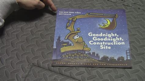 —booklist, starred review read the little man goodnight, goodnight, construction site. "Goodnight, Goodnight Construction Site" - Book Reading ...