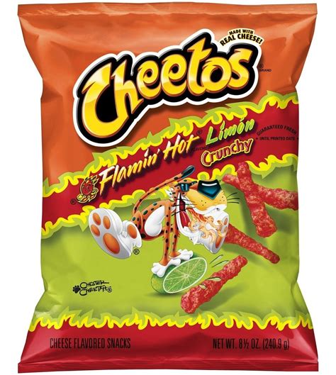 Cheetos Crunchy Flaming Hot Con Limon Meses Sin Intereses