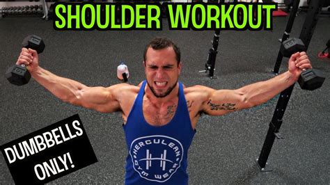 Intense 5 Minute Dumbbell Shoulder Workout 2 Youtube