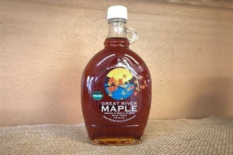 Great River Maple Syrup Grade A Rich 16 Oz Hansen Dairy