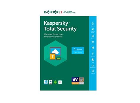3 Device 1 Year Kaspersky Total Security 2017 3 Pcs
