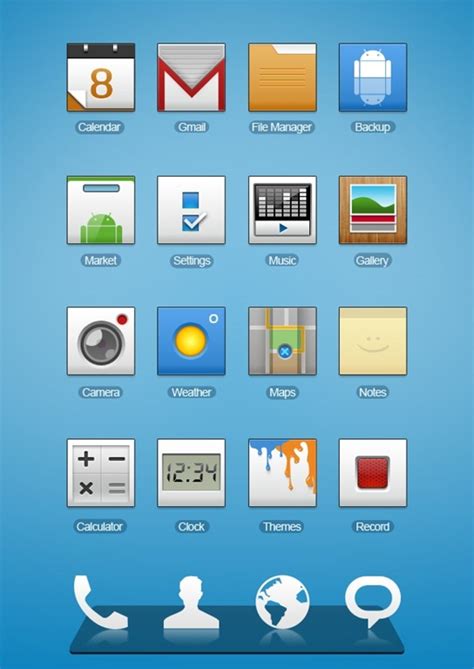 30 High Quality And Free Android Icon Sets Tripwire Magazine