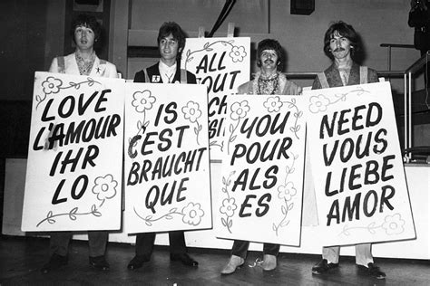 The Beatles I Need You - When the Beatles Debuted ‘All You Need Is Love’ to the World