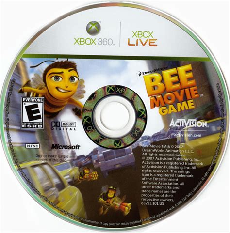 Bee Movie Game 2007 Xbox 360 Box Cover Art Mobygames