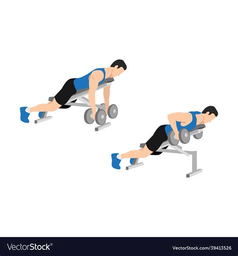 Prone Incline Wide Grip Upright Row Exercise Instructions And Video
