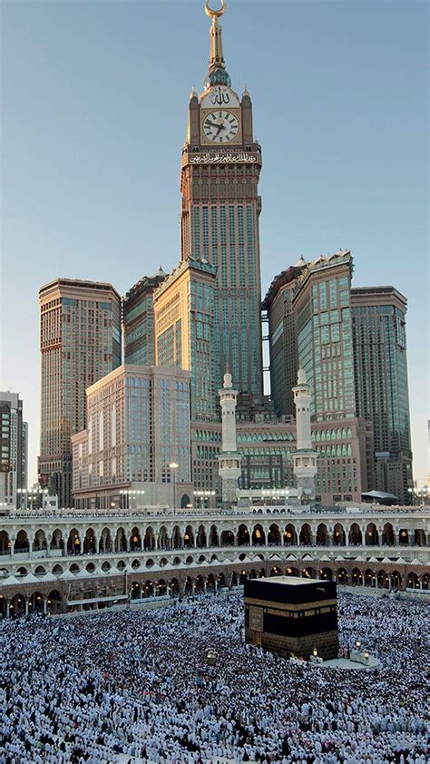 Abraj Al Bait Moon Clock Tower Makkah Pic Fidgety